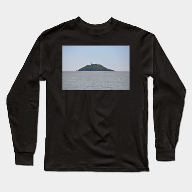 Ballycotton Bay lighthouse Long Sleeve T-Shirt by declancarr